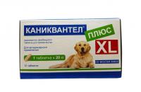 Каниквантел плюс XL для собак крупных пород, (1таб/20кг), 12таб