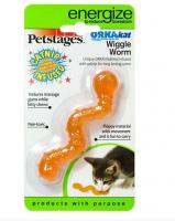 Petstages Energize Орка игрушка для кошек червяк 11 см