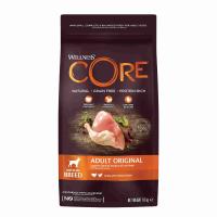 Wellness Core Корм из индейки с курицей для взрослых собак средних пород