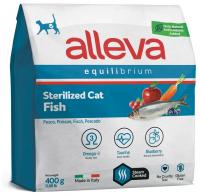 Alleva Equilibrium Sterilized Fish корм для стерилизованных кошек с рыбой