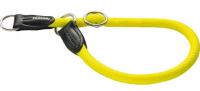 Hunter Freestyle Neon ошейник-удавка для собак, нейлоновая, желтый неон	