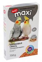 Ешка Maxi Кормовая смесь для средних попугаев 750 г (основной рацион)