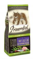 Primordial корм сухой для для стерилизованных кошек беззерновой индейка, сельдь