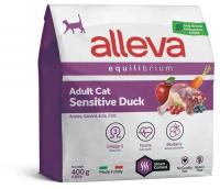 Alleva Equilibrium Sensitive Duck для взрослых кошек с уткой