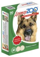 Доктор ZOO мультивитаминное лакомство для собак с протеином 90т.
