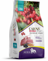 Carni Life Medium Maxi Adult сухой корм для средних и крупных пород, ягненок с ежевикой и клюквой
