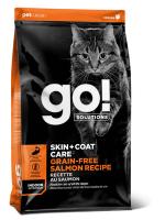 Go! Solutions Grain Free Salmon беззерновой корм для котят и кошек, с лососем