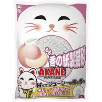 AKANE Наполнитель бумажный, комкующийся Персик 7л (1.8кг)