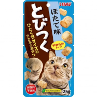 INABA Tobitsuku лакомство запеченное для кошек со вкусом морского гребешка 25г