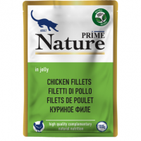 Prime Nature Пауч для взрослых кошек, куриное филе 100гр