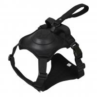 Rich Breed Шлейка-рулетка, чёрная, 1.3м