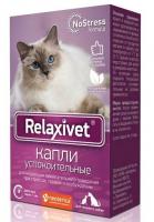 Relaxivet Капли успокоительные для кошек и собак, 10 мл