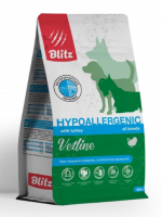 Blitz Vetline Hypoallergenic сухой диетический корм для собак при аллергии и атопическом дерматите