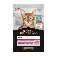 Pro Plan Nutrisavour Delicate для кошек с чувствительным пищеварением, океаническая рыба 85гр