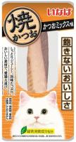 INABA Yaki Tuna лакомство для кошек филе тунца со вкусом кацуобуси 12г