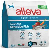 Alleva Equilibrium Sensitive Fish для взрослых кошек с океанической рыбой