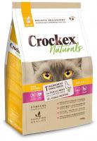 Crockex Naturals корм сухой для взрослых кошек, курица рис