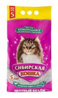 Сибирская Кошка наполнитель для кошек "Экстра", комкующийся