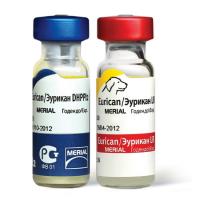 Эурикан DHPPi-LR двухкомпонентная вакцина для собак, 1 доза + растворитель