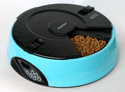 Feed ex Автоматическая кормушка на 6 кормлений для кошек и собак с ЖК дисплеем для любого вида корма