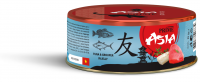 Prime Asia Влажный корм для кошек, тунец с рыбой групер в желе 85г