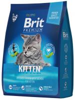 Уценка: Brit Premium Cat Kitten с курицей для котят (Срок 12.04.2024)