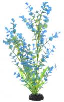 Barbus Пластиковое растение бакопа синяя 