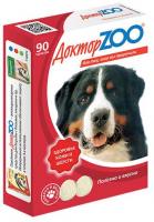 Доктор ZOO мультивитаминное лакомство для собак с биотином 90т.