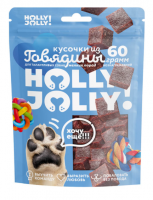 Holly Jolly! Лакомство для собак мелких пород, кусочки из говядины 60гр