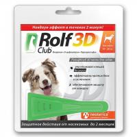 Rolf Club 3D Капли для собак, 10-20кг 1пип