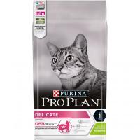 Pro Plan Delicate Opti Digest для кошек с чувствительной кожей и пищеварением, ягненок