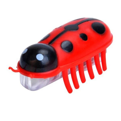 Rich Breed Интерактивная игрушка божья коровка для кошек (ползает, вибрирует) 4,5х2х2