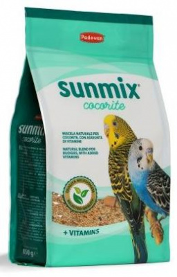 Padovan Sunmix Сocorite основной корм для волнистых попугаев, 850г