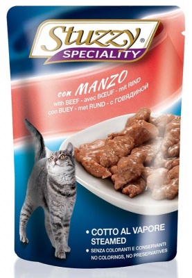 Stuzzy Speciality Cat консервы для кошек с говядиной 100р