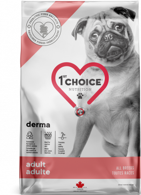 1ST CHOICE GF Derma беззерновой корм для собак с гиперчувствительной кожей, лосось