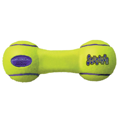 KONG Air игрушка для собак "гантель" средняя 18 см