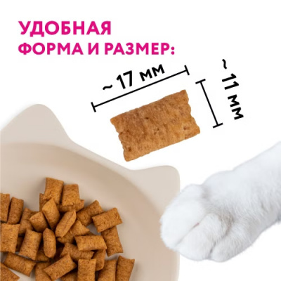 Holly Jolly! Лакомство для кошек подушечки с курицей 60г