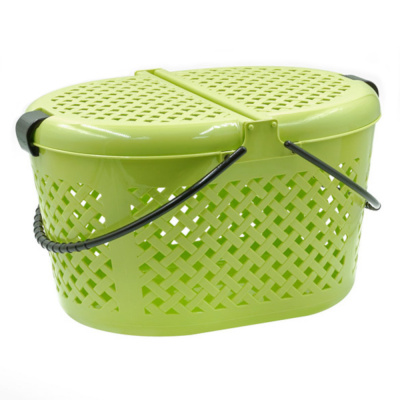 Зооэкспресс Переноска для животных лукошко, 45,5*38,5*26 см