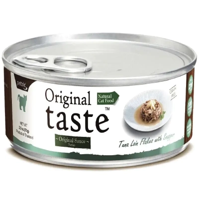 Pettric Original Taste влажный корм для кошек, тунец с люцианом, 70гр