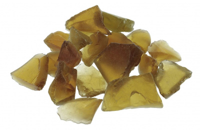 Аква марблс кристаллы, желтый, 25-35мм 200гр, Glass 026 