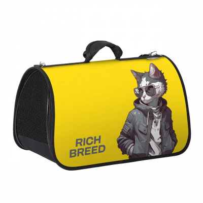 Rich Breed Сумка-переноска хард дизайн, размер L 46*27*28, Аниме-1