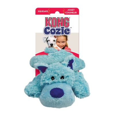 KONG игрушка для собак кози пастель (волк, коала, кролик) плюш, средние 23 см