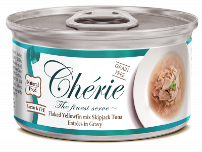 Pettric Cherie влажный корм для кошек, тунец в подливе 80гр