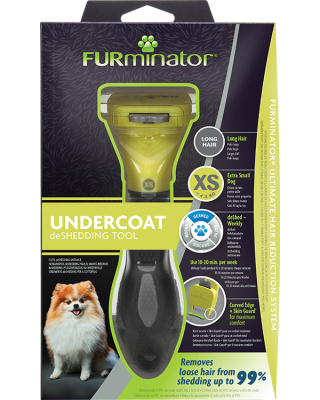 FURminator Фурминатор XS для карликовых собак с длинной шерстью