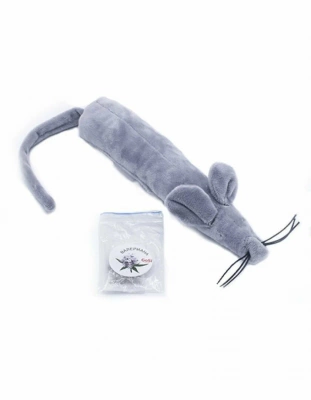 GoSi Игрушка для собак крыса Тамара, 25+20см хвост