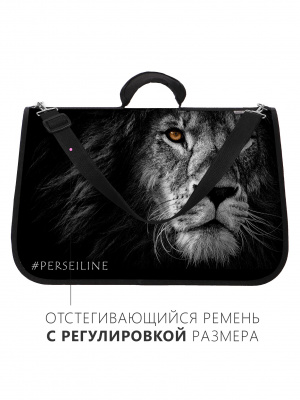 Rich Breed Сумка-переноска хард дизайн, размер L 46*27*28, Лев