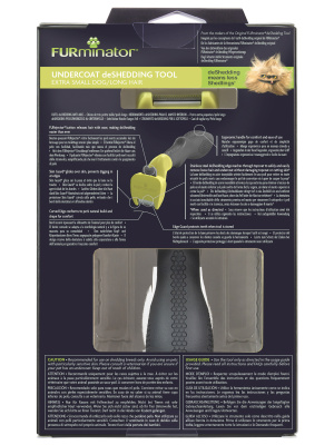 FURminator Фурминатор XS для карликовых собак с длинной шерстью