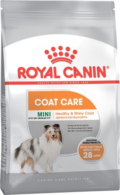 Royal Canin Mini Coat Care сухой корм для мелких пород собак, для шерсти