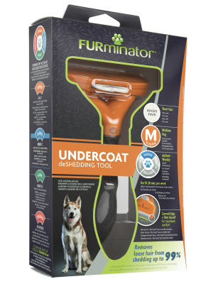 FURminator Фурминатор M для средних собак с короткой шерстью
