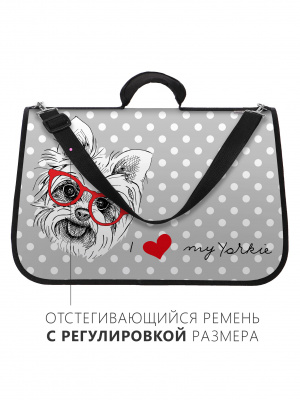 Rich Breed Сумка-переноска хард дизайн, размер L 46*27*28, Йорк